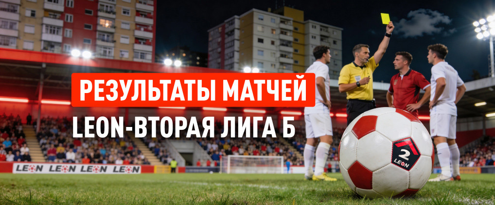 LEON Вторая лига Б результаты матчей